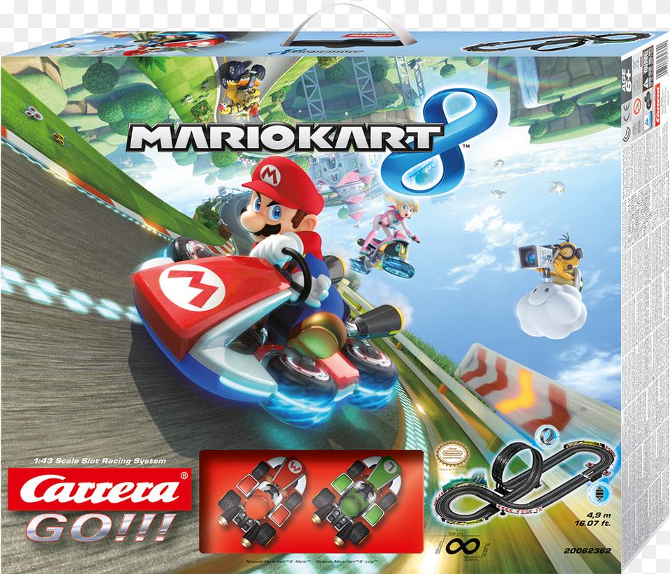 Mario Kart 8 Mario Kart 8 Carrera Go, Person, Baby, Vehicle, Transportation Free Png