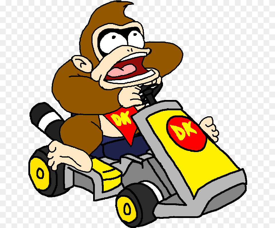 Mario Kart Art Day, Grass, Plant, Baby, Person Png