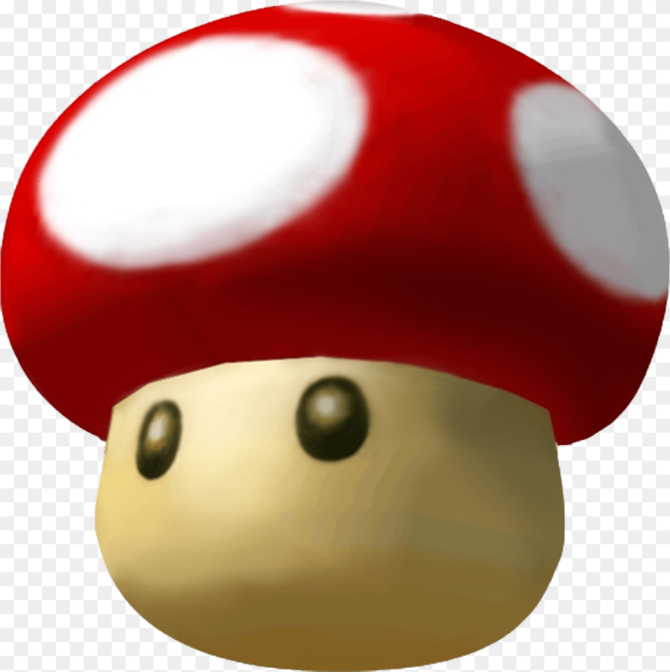 Mario Kart Double Dash Mushroom, Food, Nut, Plant, Produce Png Image