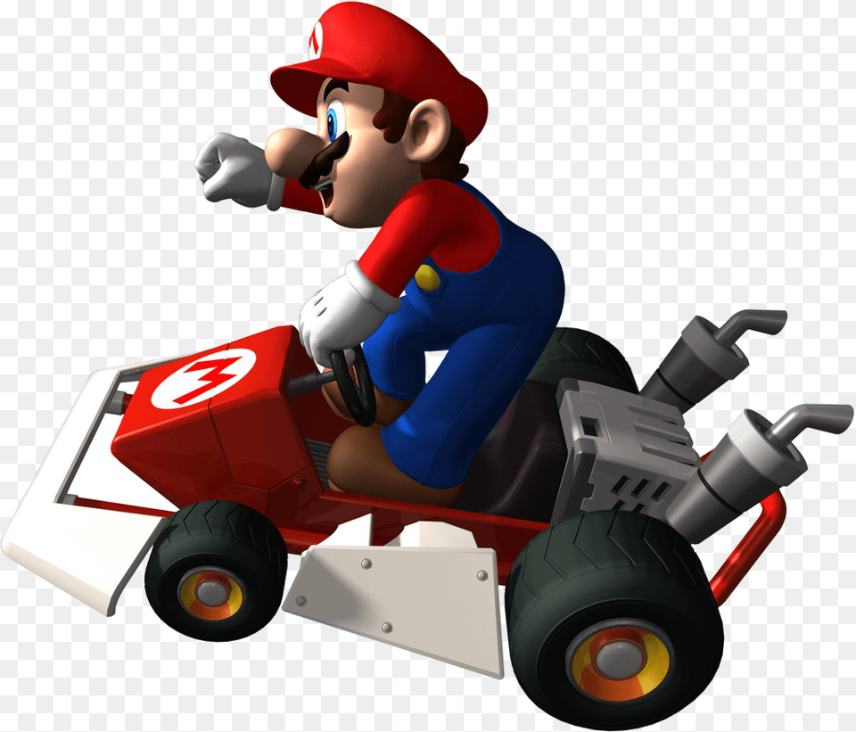 Mario Kart Ds Art, Vehicle, Transportation, Baby, Person Free Transparent Png