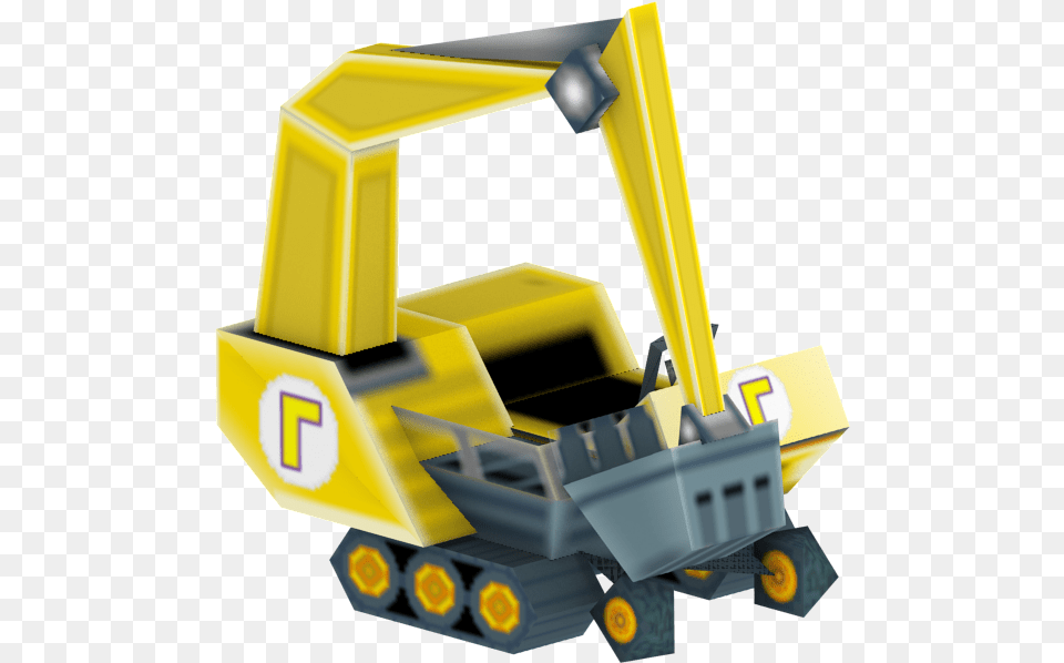 Mario Kart Ds Karts, Machine, Bulldozer Free Png