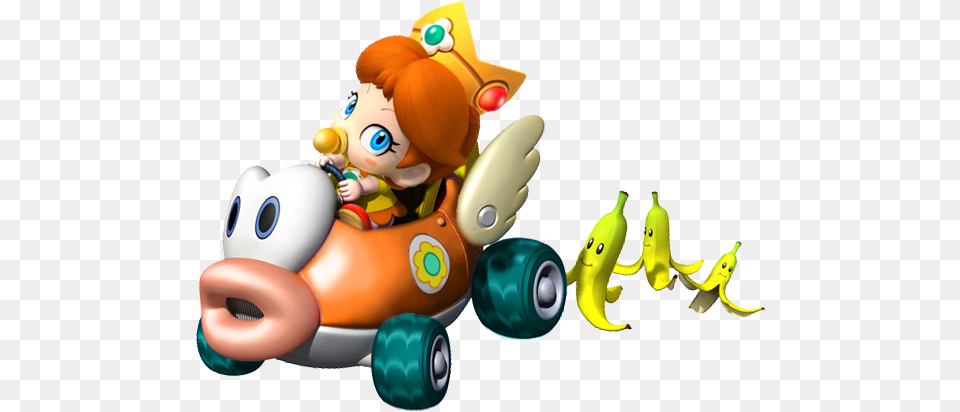 Mario Kart Images Baby Daisy In Mario Kart Wii Wallpaper Mario Kart Baby Daisy, Person, Art, Graphics, Book Png