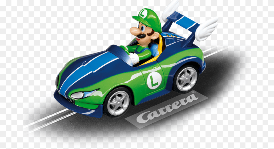 Mario Kart Luigi Car, Vehicle, Transportation, Sports Car, Baby Png