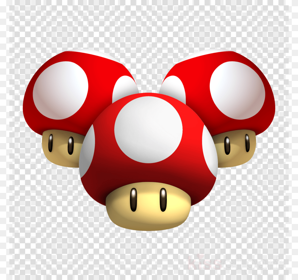 Mario Kart Mushrooms Clipart Mario Bros Free Transparent Png