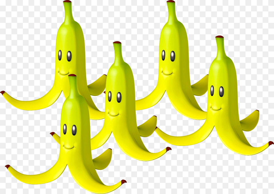 Mario Kart Racing Wiki Mario Banana Peel, Food, Fruit, Plant, Produce Free Transparent Png