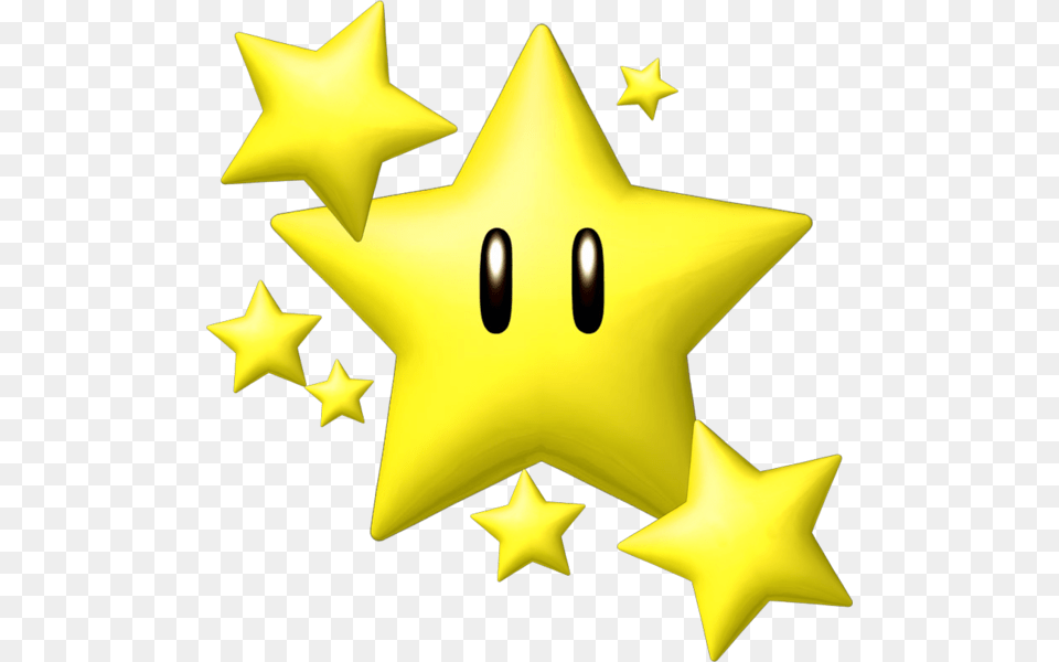 Mario Kart Super Star Star, Star Symbol, Symbol, Animal, Fish Free Transparent Png