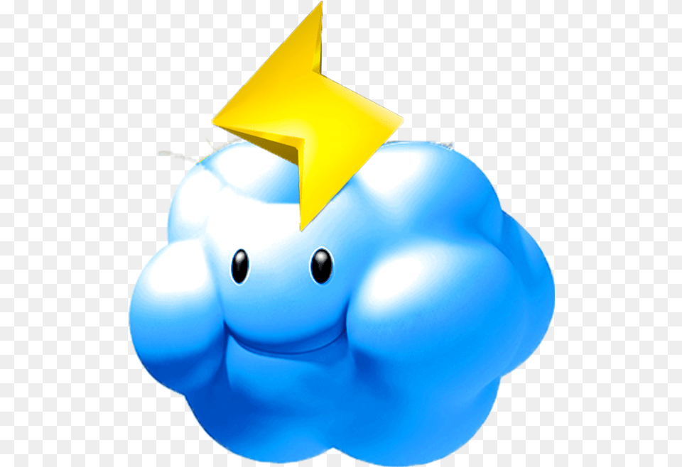 Mario Kart Thunder Cloud Mario Kart 8 Thundercloud, Symbol, Nature, Outdoors, Snow Free Png Download