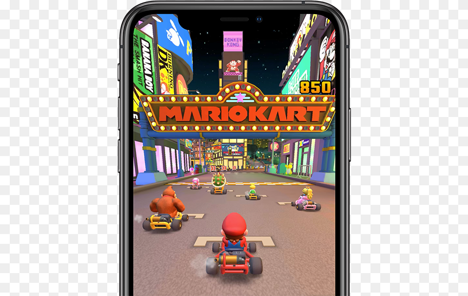 Mario Kart Tour En Iphone Mario Kart Tour Map, Baby, Person, Play Area Png Image