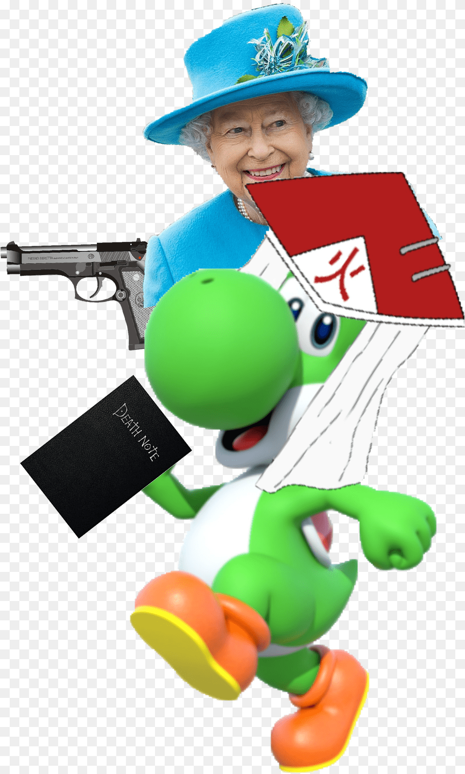 Mario Kart Tour Yoshi, Hat, Clothing, Weapon, Gun Free Transparent Png