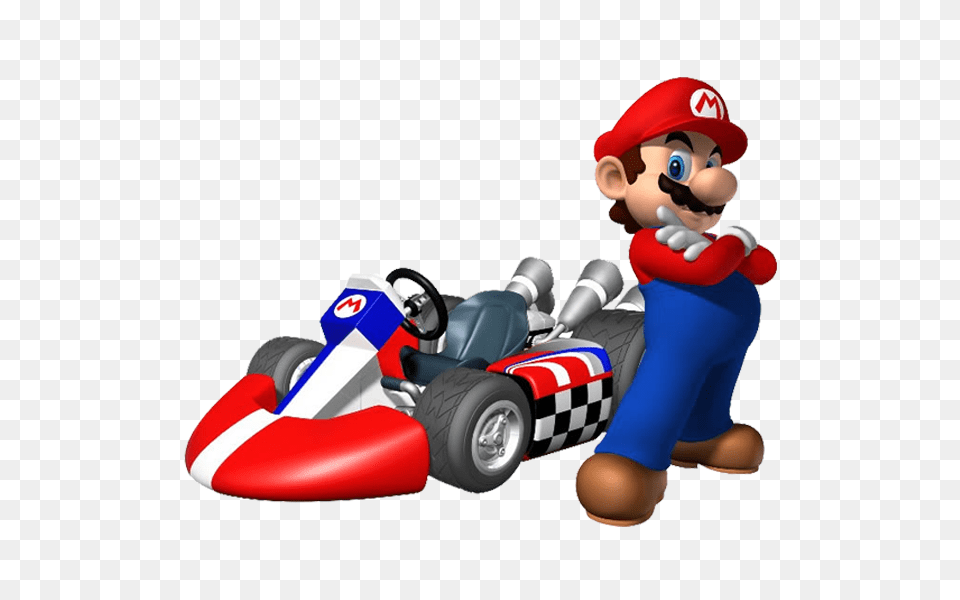 Mario Kart Tournament, Transportation, Vehicle, Machine, Wheel Free Transparent Png