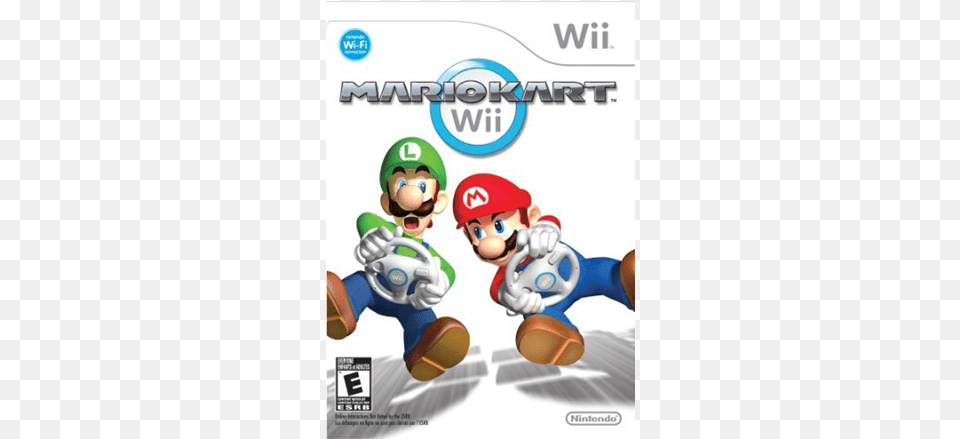Mario Kart Wii Cover, Game, Super Mario, Baby, Person Png Image