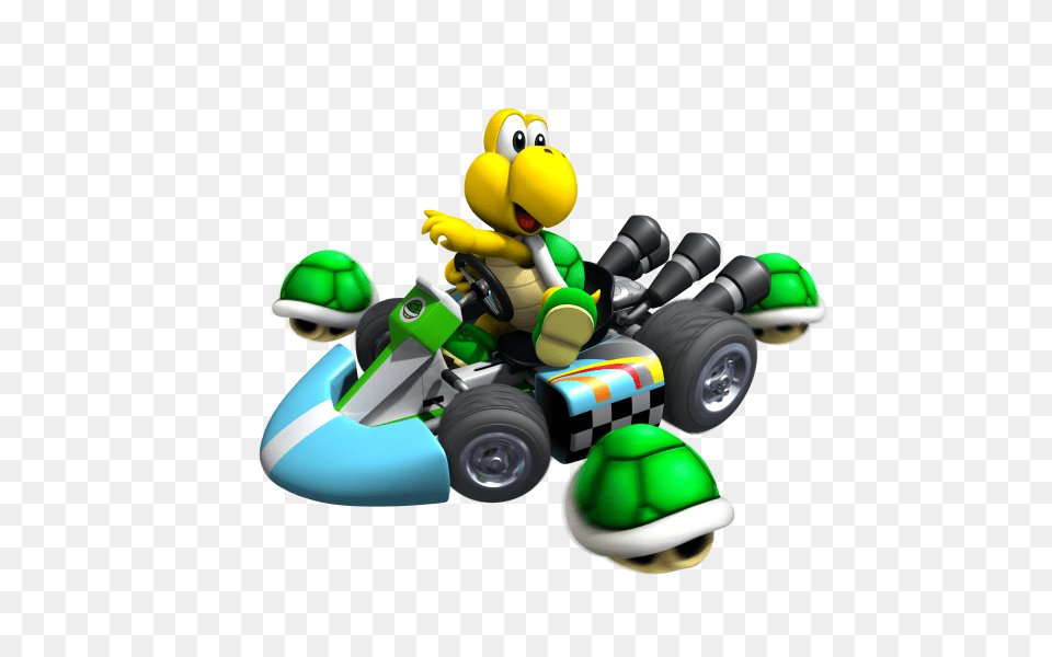 Mario Kart Wii Render, Vehicle, Transportation, Wheel, Machine Free Png