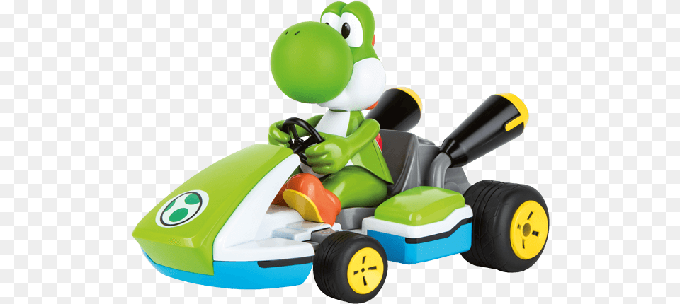 Mario Kart Yoshi Carrera Yoshi, Transportation, Vehicle, Device, Grass Png Image