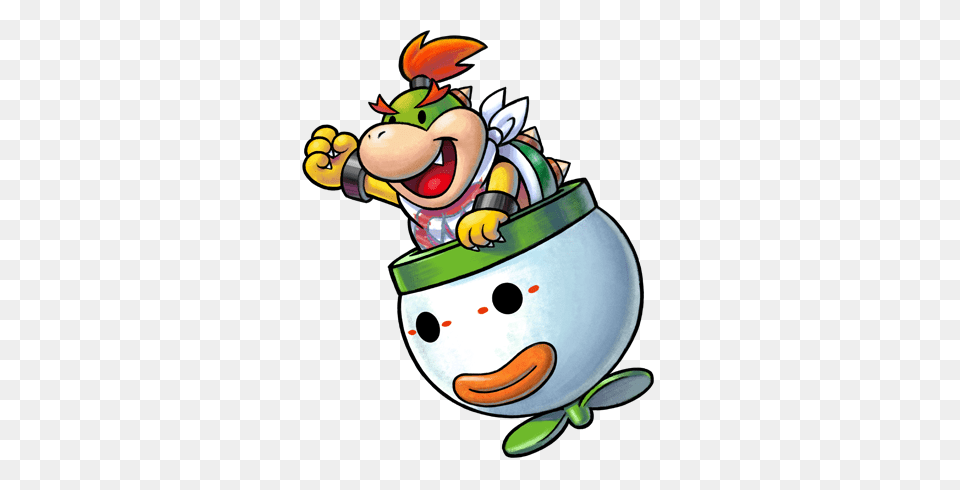 Mario Luigi Bowsers Inside Story Bowser Jrs Journey, Cartoon, Nature, Outdoors, Snow Free Transparent Png