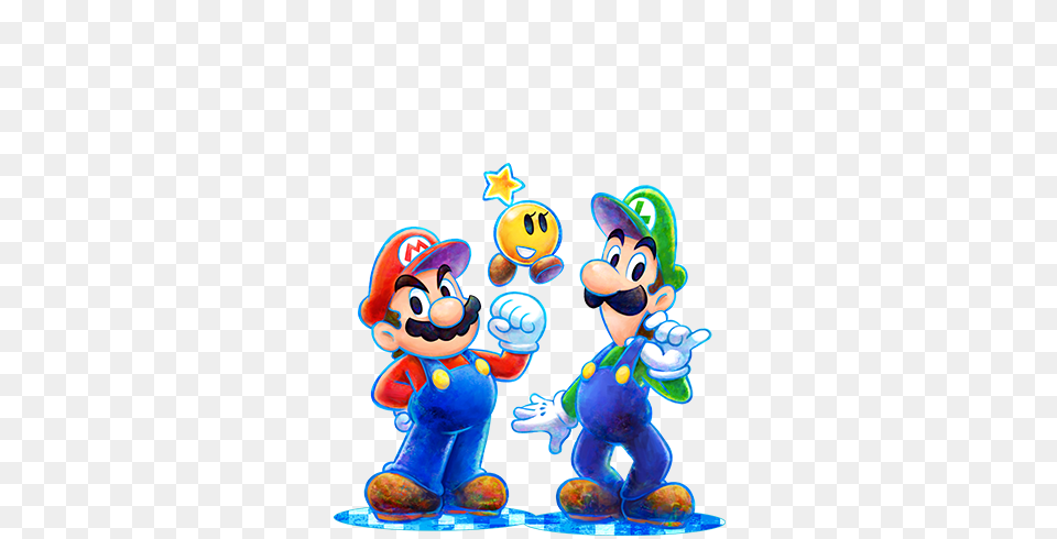 Mario Luigi Dream Team For Nintendo, Game, Super Mario Free Transparent Png