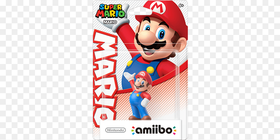 Mario Mario Super Mario Amiibo Figure, Game, Super Mario, Baby, Person Free Png
