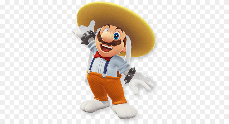 Mario Odyssey All Outfits, Doll, Toy Png