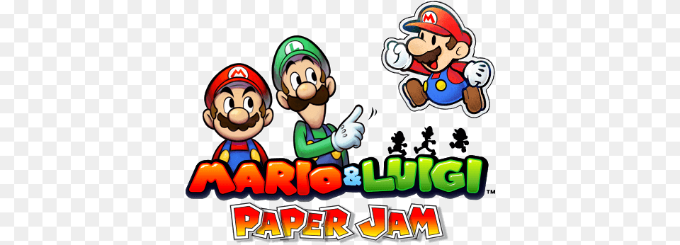 Mario Paper Jam For Nintendo, Game, Super Mario, Baby, Person Png Image