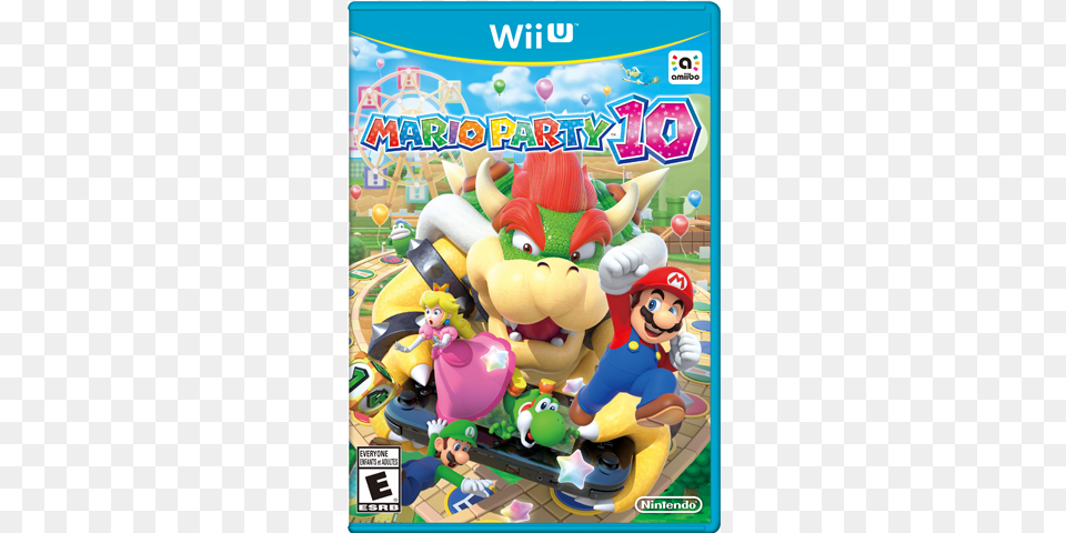 Mario Party 10 Box Art Mario Party Wii U, Baby, Person, Game, Super Mario Png Image