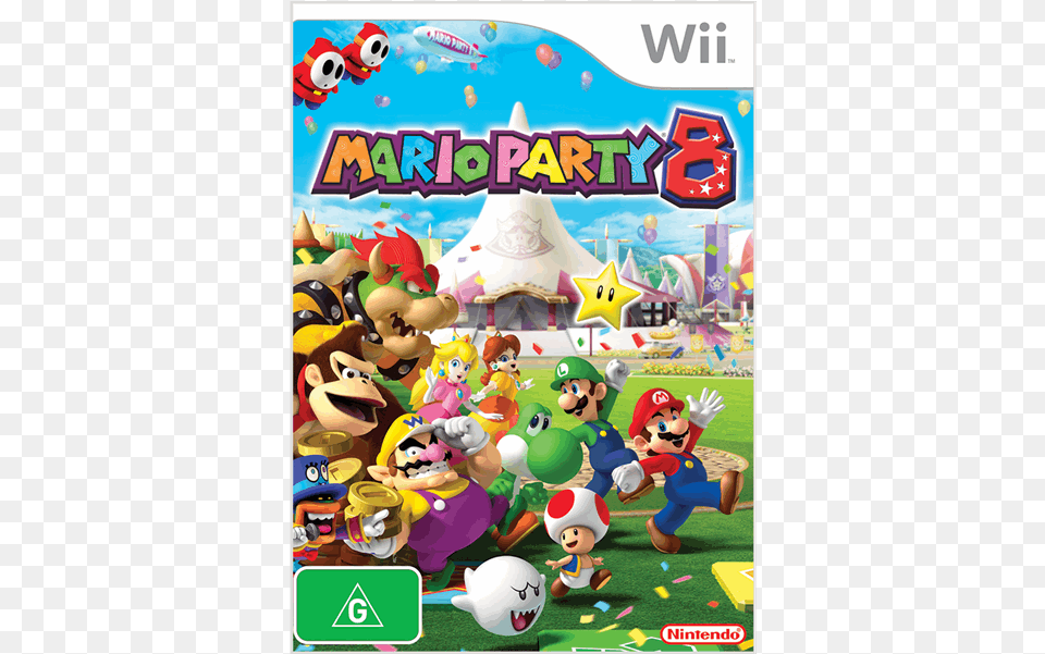 Mario Party, Game, Super Mario, Baby, Person Png Image