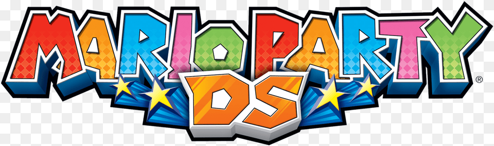 Mario Party Ds Logo Mario Party Ds Title, Art, Graffiti, Graphics, Dynamite Free Png