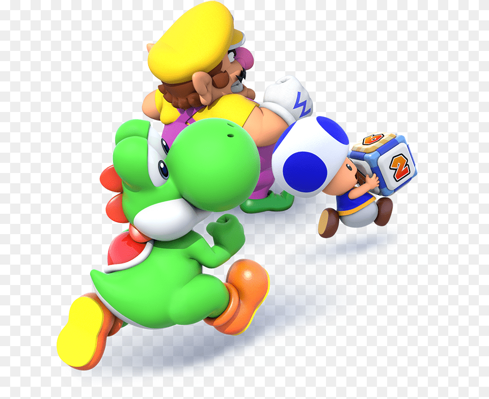 Mario Party Star Rush, Game, Super Mario, Baby, Person Png Image