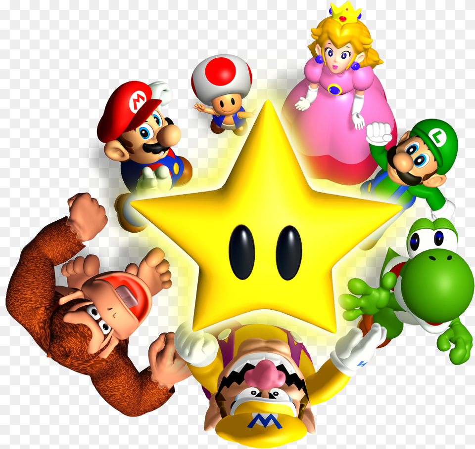 Mario Party Transparent Background Mario Party, Baby, Person, Face, Game Png Image