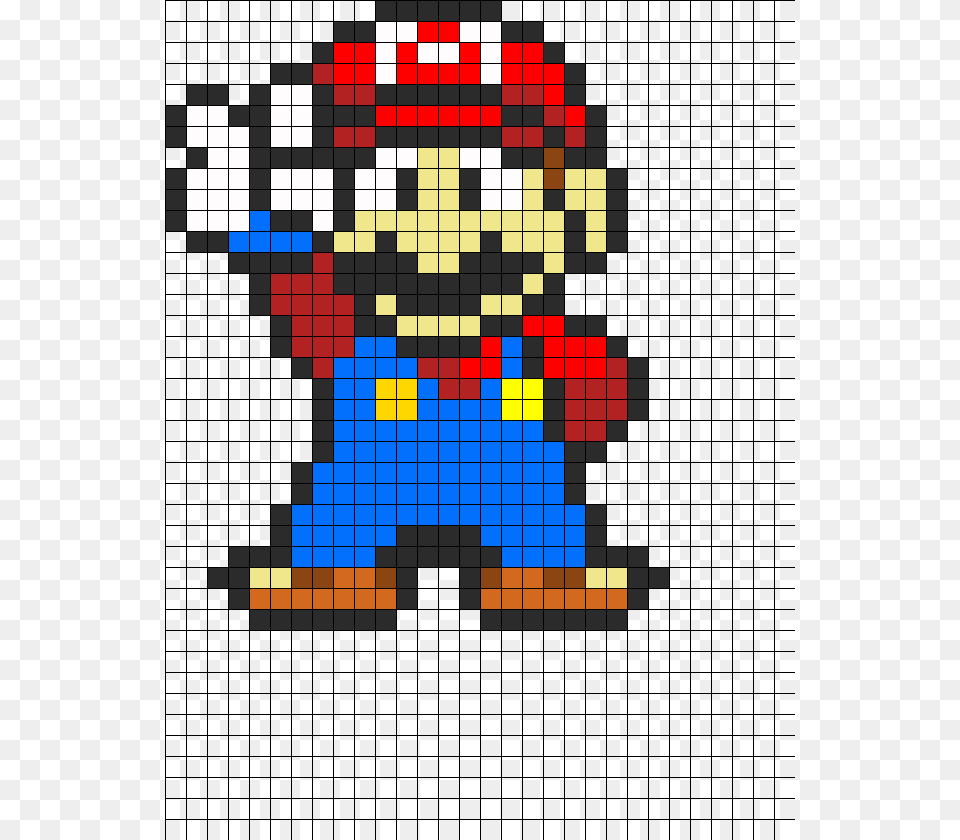 Mario Perler Bead Pattern Bead Sprite Hama Beads Pattern Super Mario, Chess, Game, Art Png Image