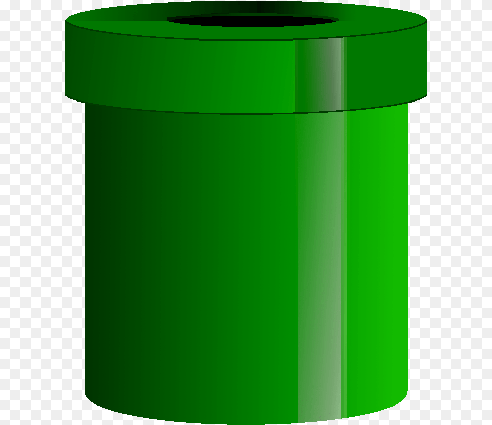Mario Pipe Box, Cylinder, Green, Mailbox, Tin Png