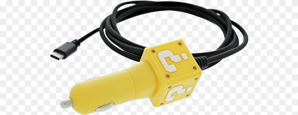 Mario Question Block Nintendo Switch Car Charger, Adapter, Electronics, Appliance, Blow Dryer Free Png