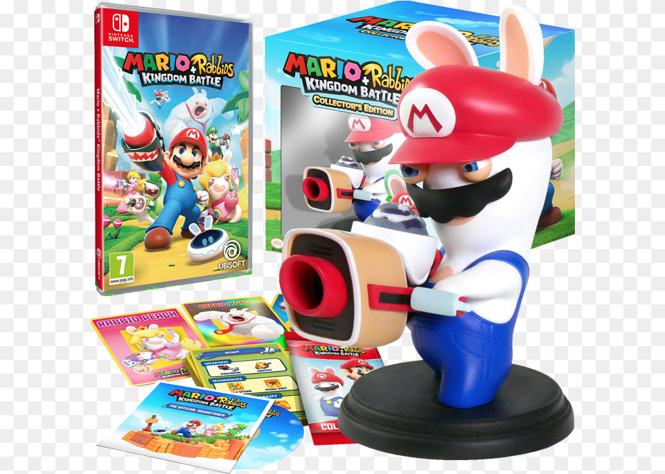 Mario Rabbids Kingdom Battle Collector39s Edition, Baby, Face, Head, Person Png