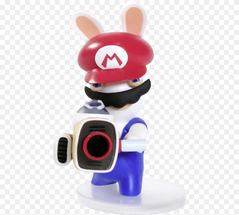 Mario Rabbids Kingdom Battle Figurki, Toy, Camera, Electronics, Figurine Free Png Download