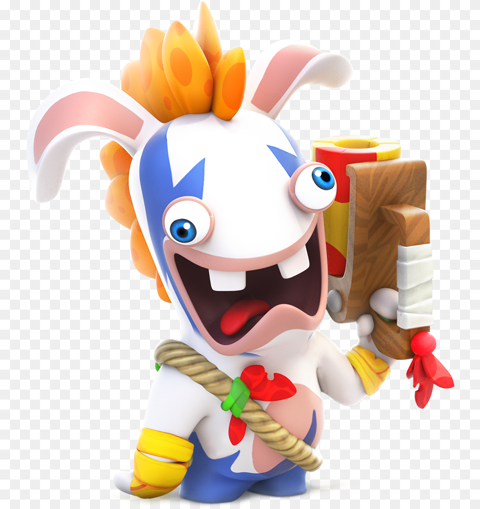 Mario Rabbids Kingdom Battle Ziggy, Toy, Face, Head, Person Free Png