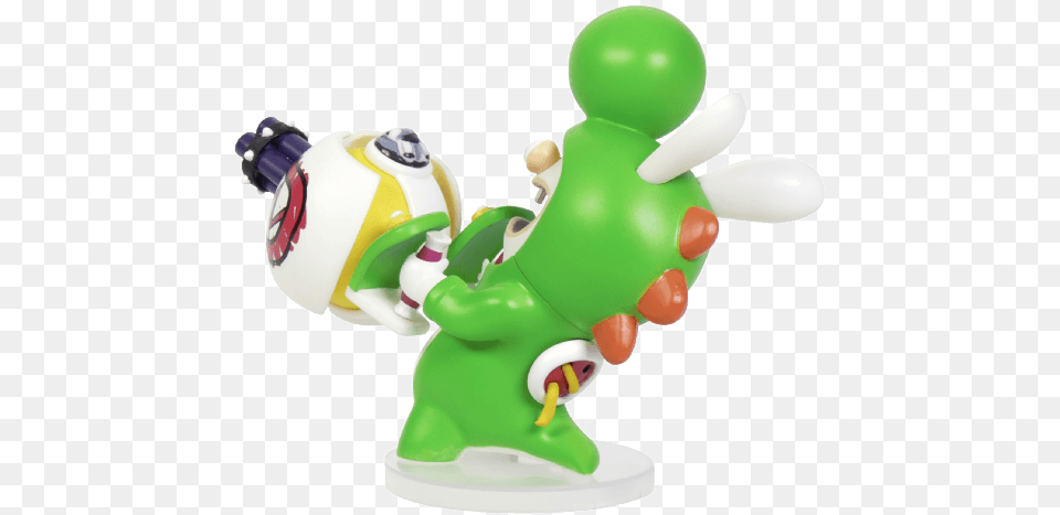 Mario Rabbids Kingdom Rabbid Yoshi Statue, Figurine Png