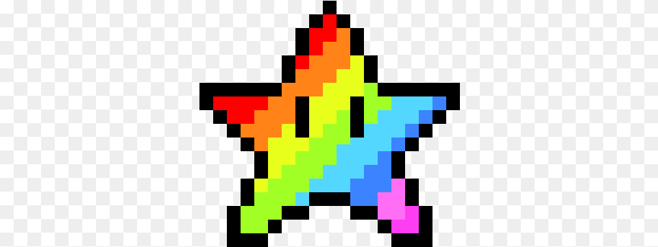 Mario Rainbow Star Pixel Art Mario Bros, First Aid, Star Symbol, Symbol Free Png