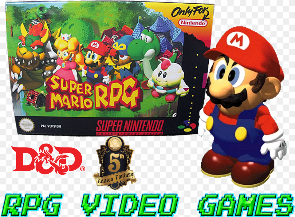 Mario Rpg Dnd 5e Mario Dungeons Amp Dragons, Toy, Game, Super Mario Free Png Download