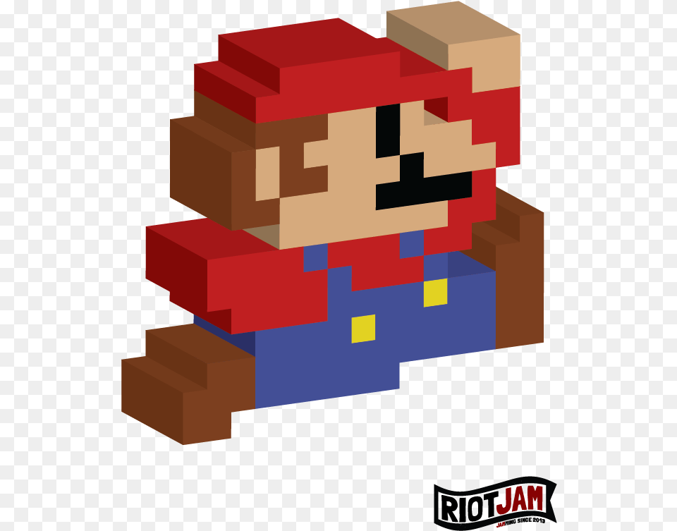 Mario Run 8 Bit Mario Jumping, First Aid Png