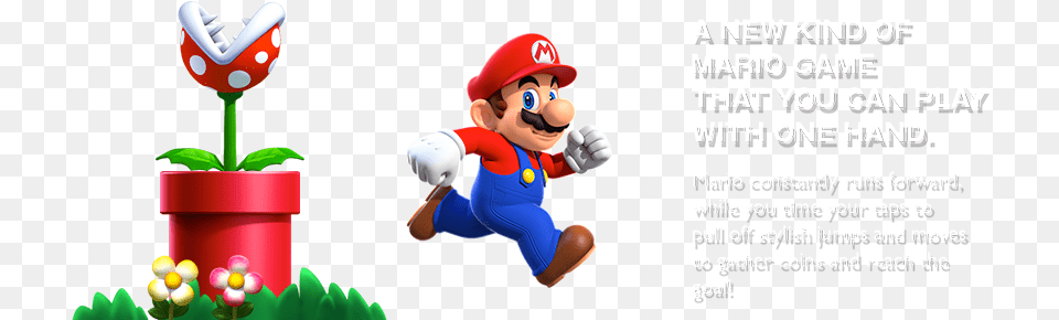 Mario Run About Super Mario Run Musmatta Present Till Super Mario, Game, Super Mario, Baby, Person Png