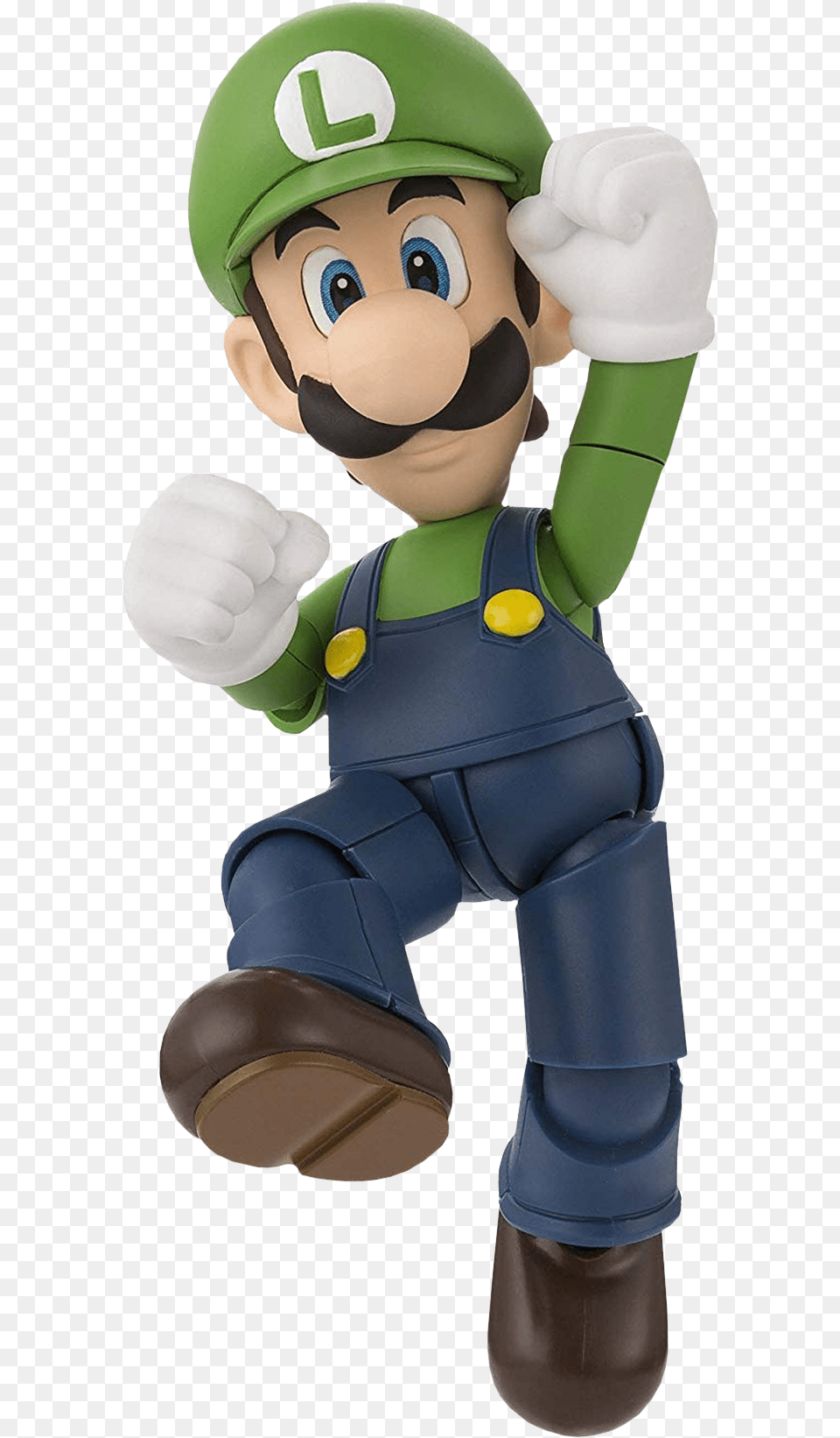 Mario Sh Figuarts Luigi, Baby, Person, Face, Head Free Transparent Png