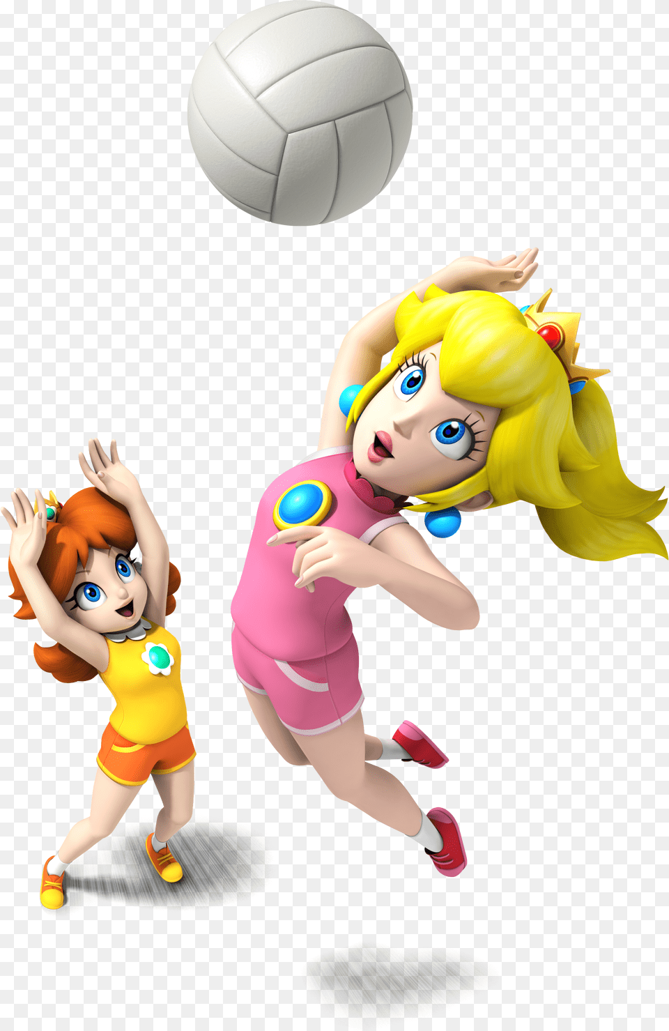 Mario Sports Mix Peach, Sphere, Baby, Person, Soccer Ball Png Image