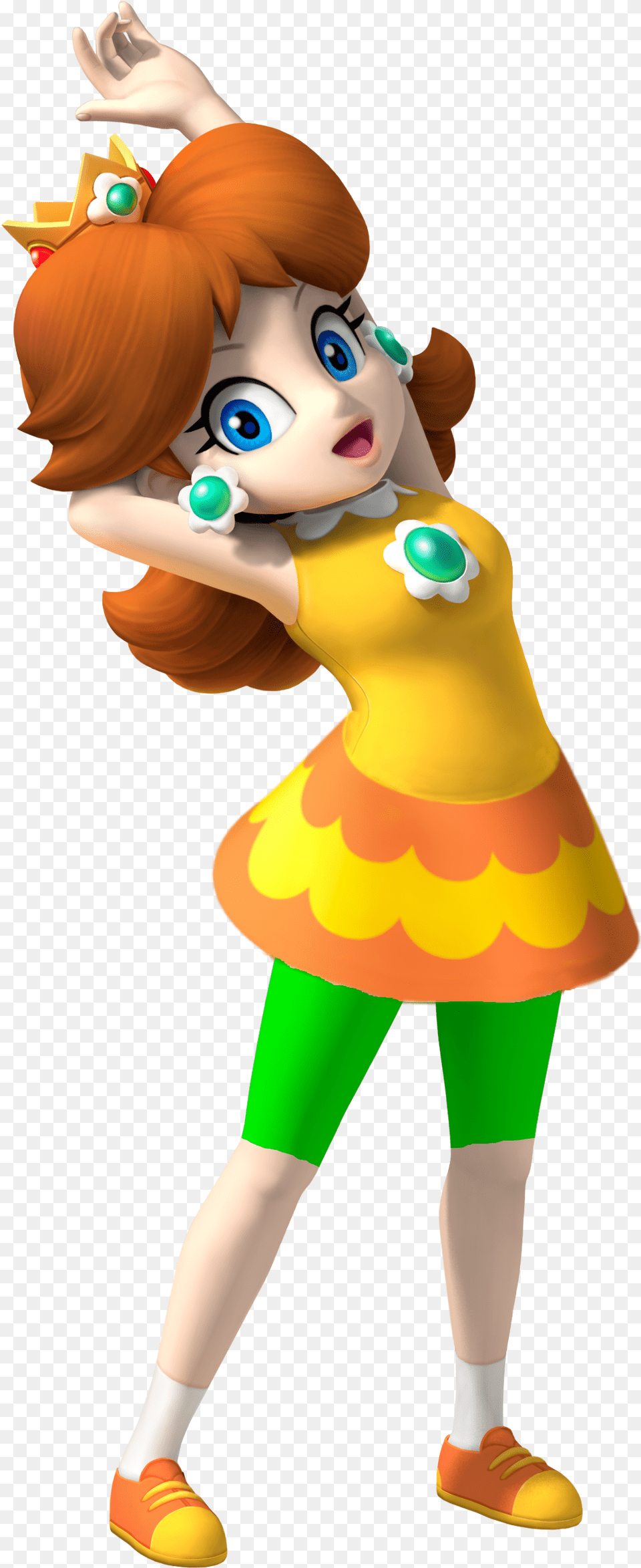 Mario Sports Princess Daisy Princess Daisy Olympic Games, Baby, Person, Face, Head Free Png