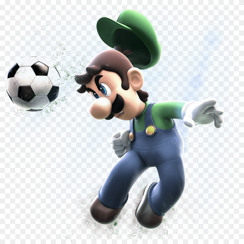 Mario Sports Superstars Mario Sports Superstars Luigi, Ball, Football, Soccer, Soccer Ball Free Png