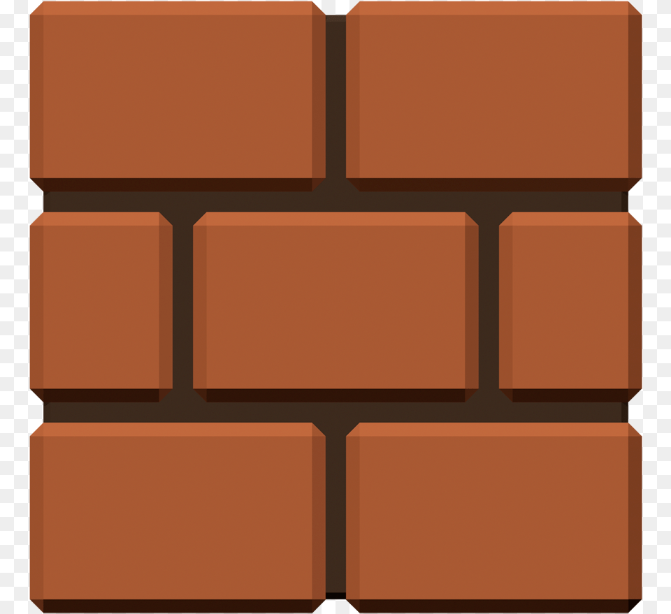 Mario Square Super Bros Brown Clipart Hd Super Mario Brick Block, Architecture, Building, Wall Free Transparent Png