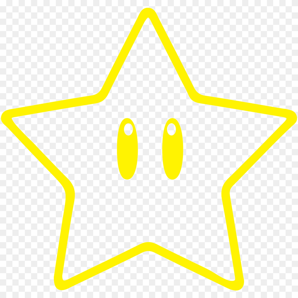 Mario Star High Quality Image Arts, Star Symbol, Symbol, Bow, Weapon Free Png
