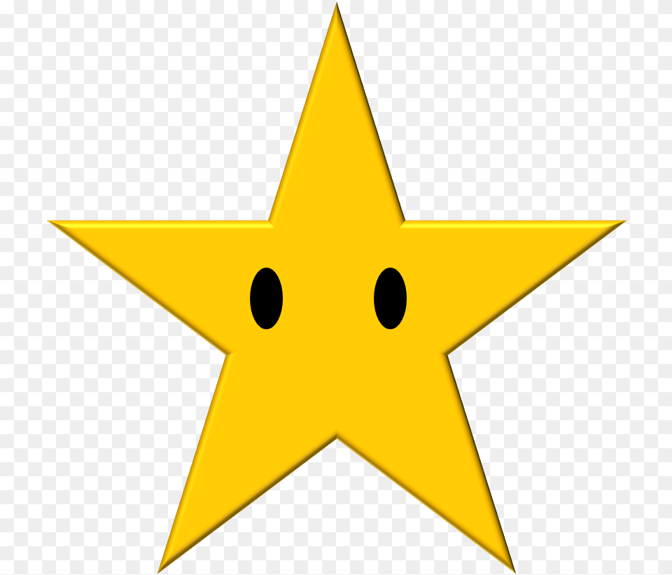 Mario Star With Eyes, Star Symbol, Symbol Free Png