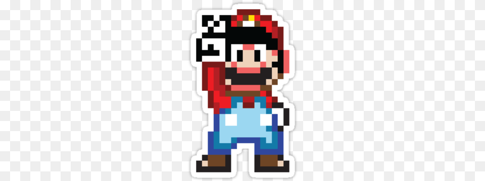 Mario Sticker Super Mario World Mario Pixel, Nutcracker, First Aid Png
