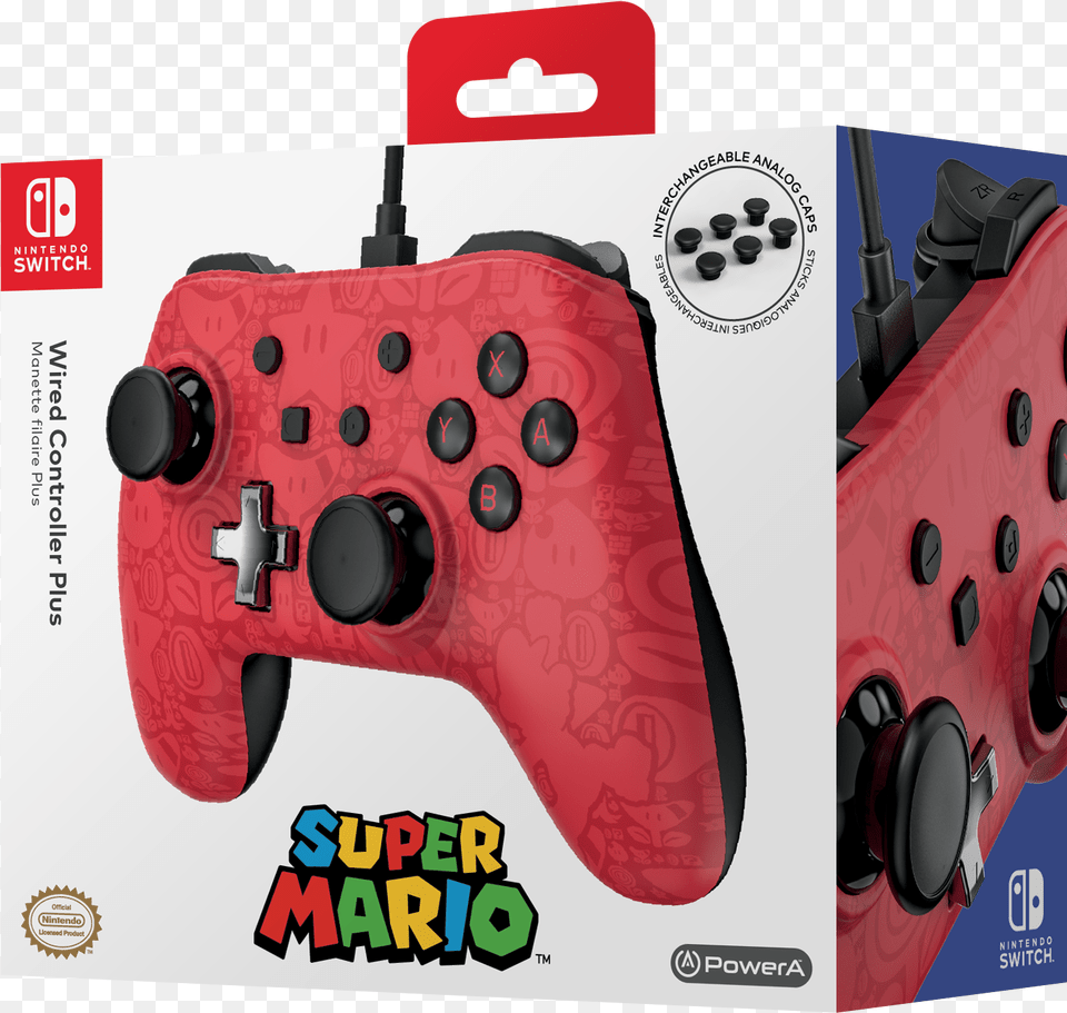 Mario Switch Wired Controller, Electronics, Device, Grass, Lawn Free Png