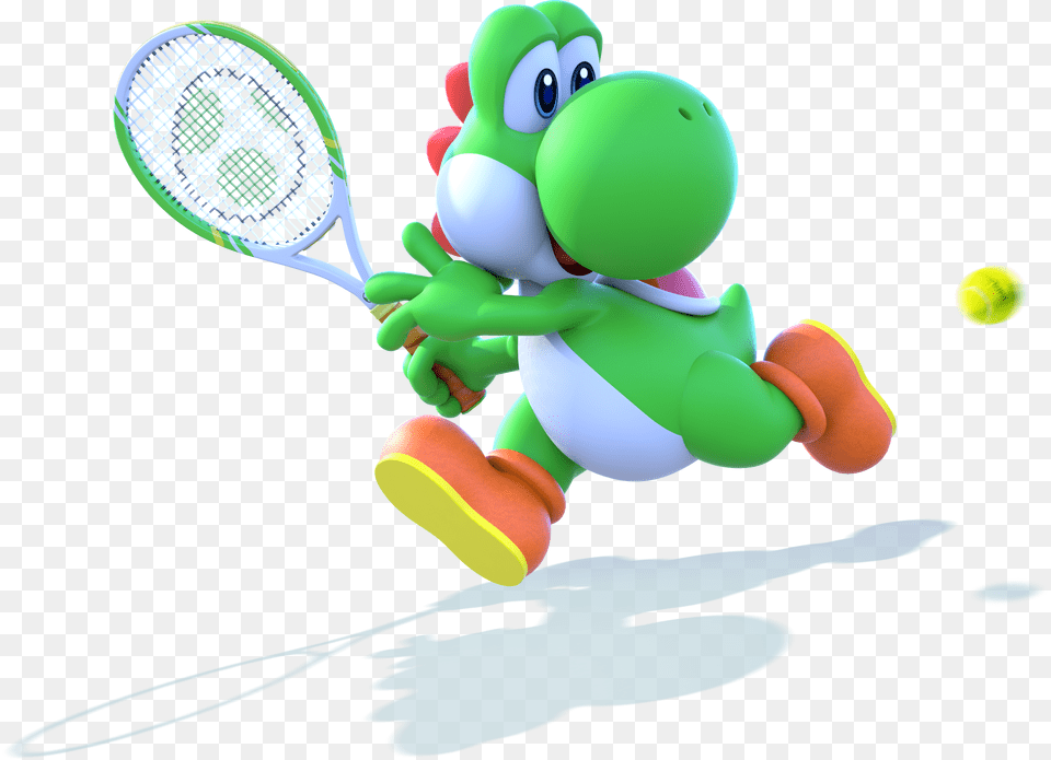 Mario Tennis Aces Yoshi Mario Tennis Aces, Ball, Sport, Tennis Ball, Baby Free Png