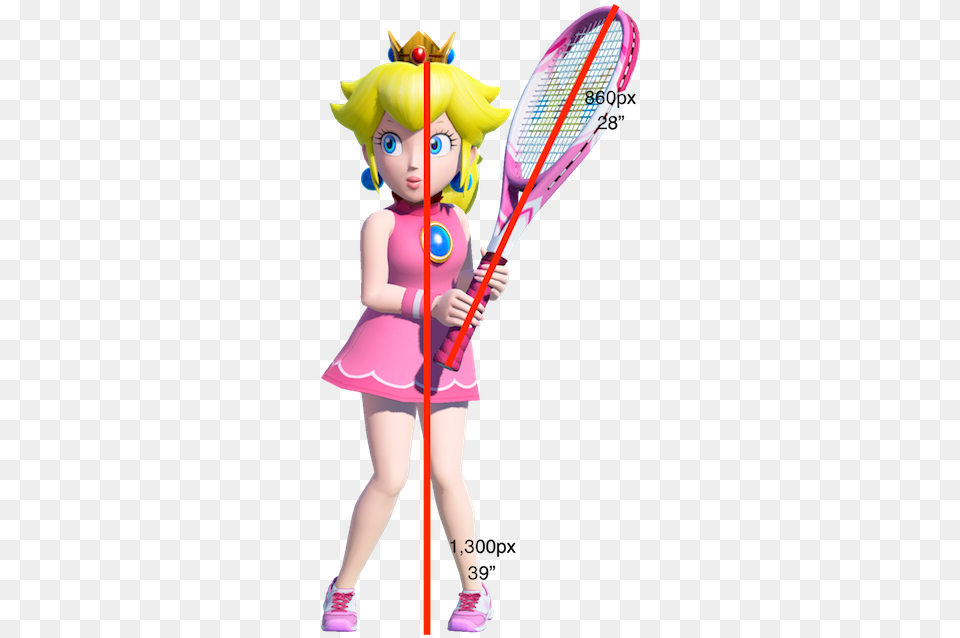 Mario Tennis Luigi Bulge, Tennis Racket, Sport, Racket, Person Png Image
