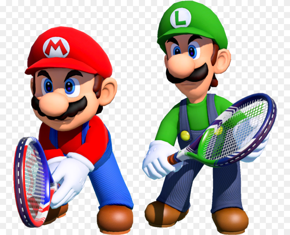 Mario Tennis Ultra Smash Mario, Racket, Baby, Person, Tennis Racket Free Png Download